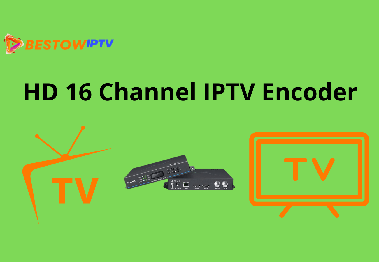 HD 16 Channel IPTV Encoder